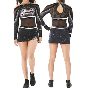 Conjunto Deportivo Personalizado para Jóvenes Animadoras Profesionales, con Estampado Sublimado y Técnica de Pedrería - Product Image 1