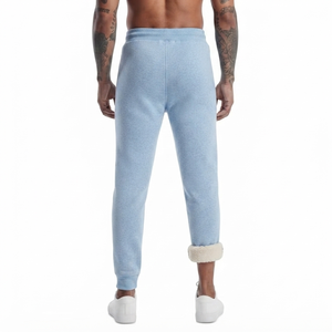 DROGEN EXPORTS Custom Men's Spring Anti-Pilling Fleece <b>Lined</b> Drawstring Closure Sweatpants Lightweight Sherpa <b>Lined</b> <b>Pants</b> - Product Image 2
