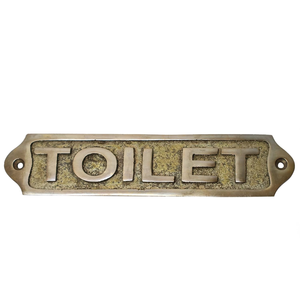 Letrero Metálico Vintage para Puerta de Baño, Placa Decorativa Antigua para Pared, Letrero para Baño, Aseo, Restaurante, Hotel, Oficina - Product Image 2