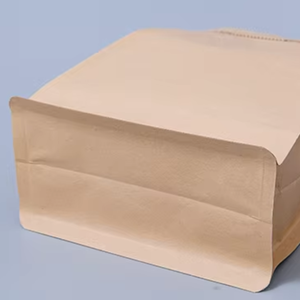 Kraft Paper Flat Bottom Pouch Recyclable Use for Seeds Spices Candy <b>Small</b> Gifts Eco-conscious Ziplock General Retail and Storage - Product Image 2