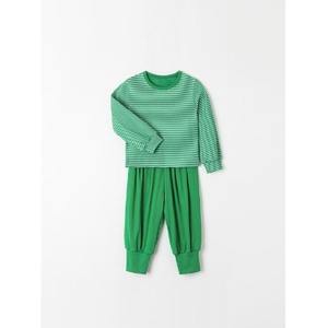 Pijama a Rayas Premium Coreano OZKIZ H01, Ropa Transpirable para Niños de 2 a 7 Años, Moda Infantil al por Mayor - Product Image 1