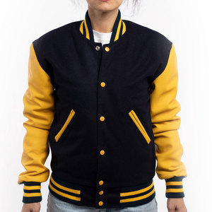 Modern Women <b>Letterman</b> <b>Jacket</b> Soft Fabric Casual Streetwear Apparel Custom Print Wholesale Factory Women <b>Letterman</b> <b>Jacket</b> - Product Image 1