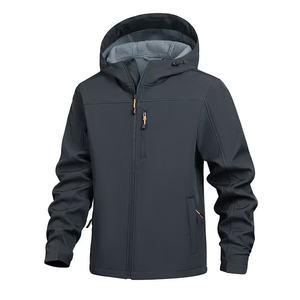 Custom Logo Fashion <b>Men</b> Casual Water resistant <b>Jacket</b> <b>Soft</b> <b>Shell</b> <b>Jacket</b> Sports Casual Spring <b>Jacket</b> for <b>Men</b> - Product Image 4