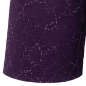 Purple Speckled Print Athletic Sports <b>Shorts</b> with <b>Elastic</b> <b>Waistband</b> Lightweight Breathable Gym Workout Training Performance Wear - Product Image 4