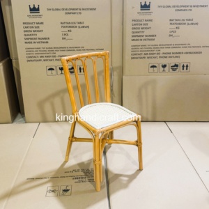Sillas Infantiles de Ratán Natural Hechas a Mano para Alquiler en Eventos, Fotografía, Cumpleaños, Decoración de Bodas, Proveedor Mayorista - Product Image 3