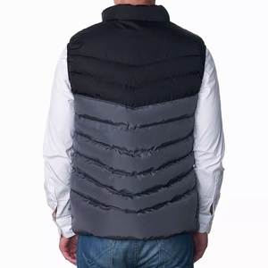 Vestes matelassées pour hommes grandes tailles, manteaux d'hiver chauds et isolés, vêtements d'extérieur rembourrés, styles grandes tailles et longs, provenant d'un fournisseur en gros. - Product Image 2