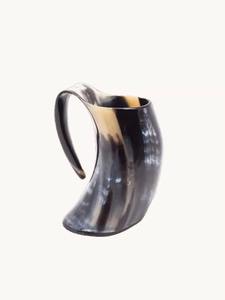 Jarra de Cuerno Vikinga Hecha a Mano, Estilo Rústico, Cuerno Natural de Búfalo, Utensilios de Bar Medievales - Product Image 5