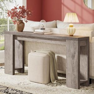 Wooden <b>Console</b> <b>Table</b> for <b>Sofa</b> Entryway or Accent Placement - Product Image 3