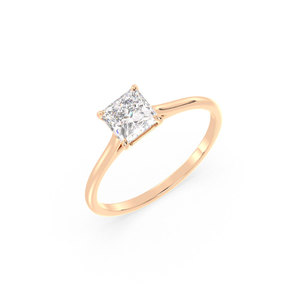 Bague de fiançailles en argent sterling 925 certifiée GRA, vente directe du fabricant REYES, pour femme, cadeau de mariage, bijoux fins - Product Image 1