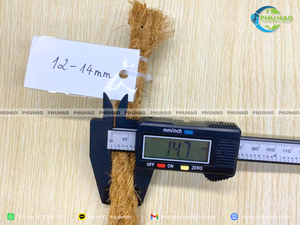 Corde en fibre de coco résistante aux intempéries pour la fixation et la sécurisation des matériaux dans la construction, le jardinage et l'utilisation extérieure générale - Product Image 4