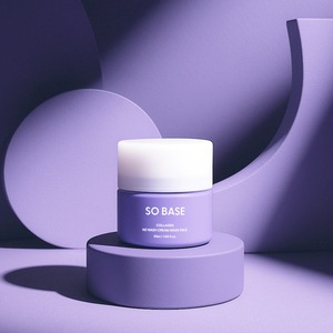 [ECOSMEC] SO BASE Masque Crème au Collagène Sans Rinçage, Contenant Fraîcheur, Crème de Nuit Hydratante Sans Rinçage - Product Image 1