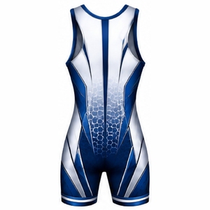 Quick Dry <b>Wrestling</b> <b>Singlets</b> for Men Youth Custom Printed Competition Training Athletic Sportswear Wholesale - Product Image 3