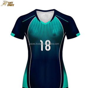 Uniforme deportivo de voleibol para hombre y mujer, ropa de voleibol transpirable, sublimación personalizada - Product Image 2