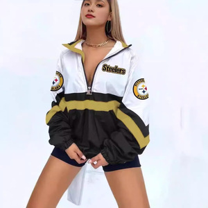 เสื้อแจ็คเก็ตบอมเบอร์ OEM สำหรับฤดูใบไม้ร่วง แบบรักษ์โลก พิมพ์ลายดิจิตอล 3 มิติ คอตั้ง สำหรับผู้ชายและผู้หญิง  ทันสมัย ระบายอากาศได้ดี - Product Image 5