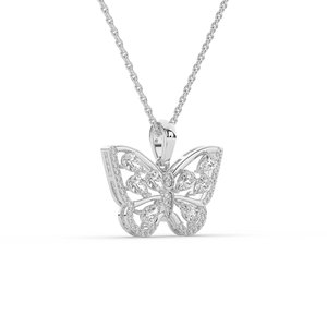 Colgante/Dije de Diamante Cultivado en Laboratorio de 0.97 Quilates, Corte Brillante Redondo, Oro Sólido de 14K para Mujer, Certificado IGI - Product Image 6