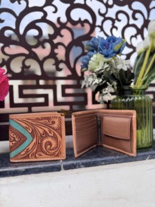 Nueva Cartera de Cuero Hecha a Mano para Hombre, Cierre de Cremallera Corta, Multifuncional, en Oferta, para Uso Diario, Estilo Minimalista Marrón - Product Image 6