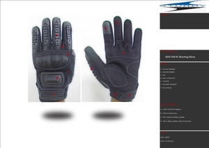 Guantes Tácticos de Seguridad para el Tráfico, Diseño sin Dedos, Muñequera Ajustable, Anti-Calor, Antideslizantes - Product Image 2
