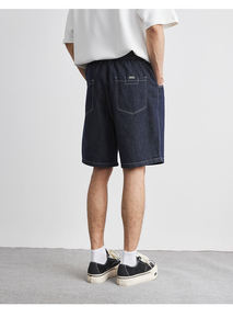 Proveedor Mayorista de Fábrica: Pantalones Cortos de Mezclilla de Primera Calidad, Lavado Medio, Transpirables, Impermeables, de Secado Rápido, 100% Algodón, Ropa de Trabajo, Jeans Personalizados - Product Image 4