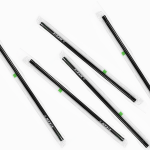 Pailles hygiéniques individuelles en polypropylène (PP) fin de 6 mm, emballées individuellement, pour boire du thé, en provenance d'Indonésie - Product Image 1