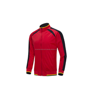 Chaqueta de Fútbol Transpirable de Alta Calidad al por Mayor, Chaqueta de Entrenamiento de Invierno para Clubes de Fútbol con Logotipo Personalizado y Colores Personalizados