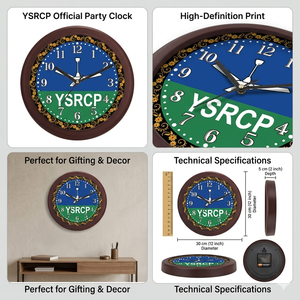 Horloge personnalisée Power Leader Designer - Produit promotionnel pour le bureau, idéal pour la fête des Mères et la fête des Pères - Product Image 2