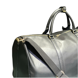 Sac de voyage de luxe en cuir véritable, couleur personnalisée, sac de week-end, sac de sport, sac d'affaires, en polyester durable, taille et logo personnalisables - Product Image 3