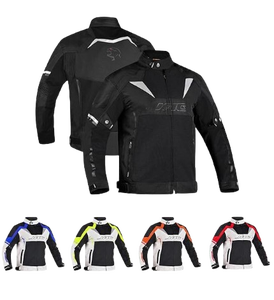 Chaqueta de Motocicleta de Malla con Protección CE Nivel 1, Alta Visibilidad, Unisex, Transpirable, para Verano, Reflectante, para Aventura, Turismo, Impermeable - Product Image 6