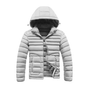 Veste matelassée pour homme sur mesure, vêtements d'hiver décontractés pour l'extérieur, production en gros - Product Image 4