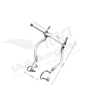 Retractor Abdominal Manual, Instrumento Quirúrgico Médico de Acero Inoxidable, Aprobado por CE e ISO para Uso Clínico - Product Image 4