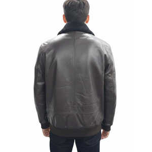 Veste de moto d'hiver pour homme Leathertex avec fonction coupe-vent et tissu PU - Product Image 3
