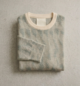 Camiseta de manga larga con cuello redondo y canalé de algodón premium para hombre – Ropa informal suave y cómoda - Product Image 2