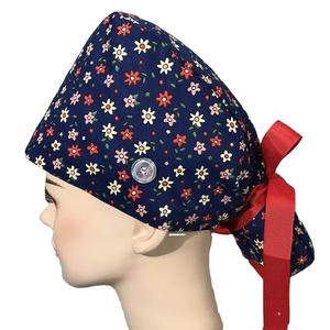 Gorro de enfermera para mujer, gorro de punto para salón de belleza, exfoliante Clínico Quirúrgico para Hospital de mascotas para médico, dentista, laboratorio de farmacia, gorro - Product Image 1