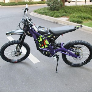 Moto tout-terrain électrique puissante Sun Ron LBX 40Ah 8kW 60V Light Bee X noire, modèle 2025 en stock, pour adulte - Product Image 6