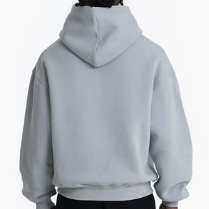 Sweat à capuche pour homme, usage quotidien, poche kangourou, capuche réglable, poignets côtelés, tissu en coton 100% éponge, écologique, respirant - Product Image 5