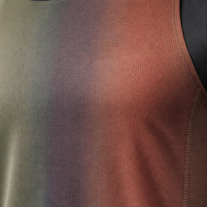 Conjunto de Camiseta Deportiva para Hombre, Transpirable, de Secado Rápido, Uniforme Deportivo para Gimnasio, Sin Mangas, Conjunto de Pantalones Cortos para Correr, Personalizado OEM - Product Image 6