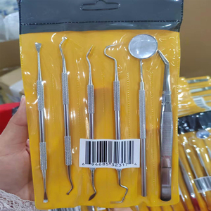 Kit de Examen Dental 3 Piezas |   Espejo para Blanqueamiento Dental, Removedor de Sarro y Pinzas |   Herramientas de Cuidado Bucal para Dentistas |   Set Profesional para Examen Dental - Product Image 6