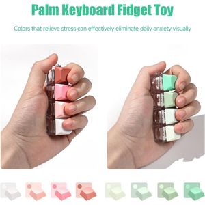 Set di 2 Cubi Antistress a Forma di Tastiera, Giocattolo Divertente per Adulti e Bambini - Product Image 3