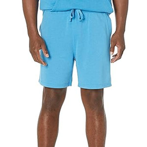 กางเกงขาสั้นผ้าฟลีซผู้ชายไซส์สั่งทำพิเศษสำหรับขาย ดีไซน์ใหม่ กางเกงขาสั้นผ้าฟลีซผู้ชายแบบเรียบ กางเกงขาสั้นผ้าฟลีซผู้ชาย - Product Image 1