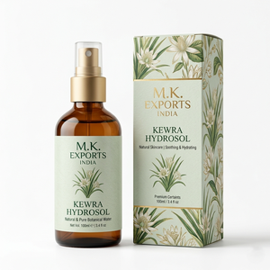 Hidrolato de Kewra Destilado al Vapor, Agua Floral Natural Refrescante para Bruma Facial y Marcas de Cuidado de la Piel - Product Image 1