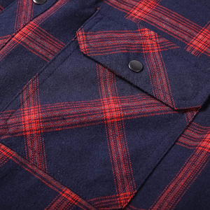 Nouvelle collection Automne Hiver 2026 – Sweat à capuche en flanelle épaisse pour homme, à manches longues, avec fermeture éclair et boutons, motif écossais, décontracté et chaud - Product Image 6