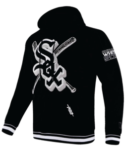 Sweat à capuche unisexe en molleton d'hiver 100% coton brodé en chenille personnalisé - Product Image 2