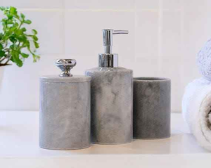 Ensembles d'accessoires de salle de bain classiques en résine, style ange, avec finition émaillée, pour la maison et l'hôtellerie - Product Image 4