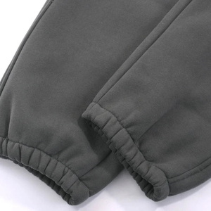 Pantalon de survêtement ample anti-rides, respirant, écologique, en Spandex/Coton, OEM, anti-boulochage, avec cordon de serrage à la taille et logo personnalisé - Product Image 3