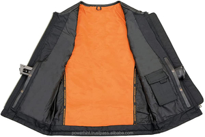 Chaleco de Cuero de Venta Caliente, Nuevo Estilo, Ligero, Personalizado, el Más Vendido, Chaleco de Cuero para Hombre, Corte Ajustado, Chaleco de Cuero al por Mayor - Product Image 3