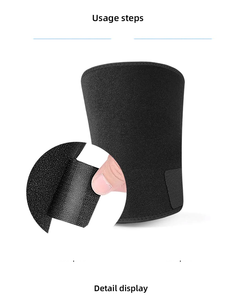 Rodilleras Negras Personalizadas de Alta Calidad, Dispositivo de Protección para Articulaciones de Rodilla, Rodillera Fija, Universal para Adultos - Product Image 4