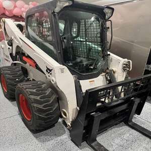 Venta al por mayor de cargadora compacta Bobcat T450 usada con motor diésel, bomba de alto rendimiento y caja de cambios en stock a precio mayorista - Product Image 3