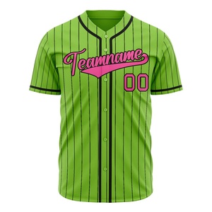 Factory Price Baseball Uniform Full Button Jersey Custom Sublimation Team Apparel Private Label Fast Production Worldwide - Product Image 4