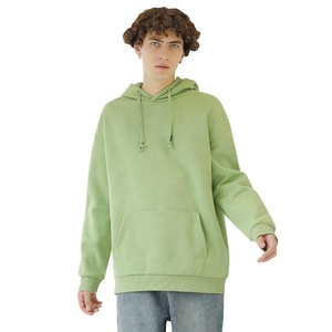 Custom Made Men's Plain Blank Heavy Pullover Hoodie With Drawstring Kangaroo Pocket Men's Hooded Pullover Customize Sweat Shirt - Product Image 2