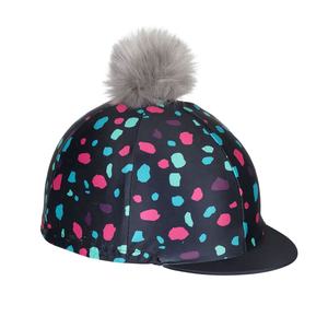 Cubierta de sombrero con pompón, gorro de alta calidad, ropa ecuestre, producto de logo personalizado - Product Image 1