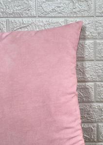 Housse de coussin carrée rose unie, taie d'oreiller de couleur unie, housse de coussin décorative douce pour canapé, lit, maison - Product Image 4